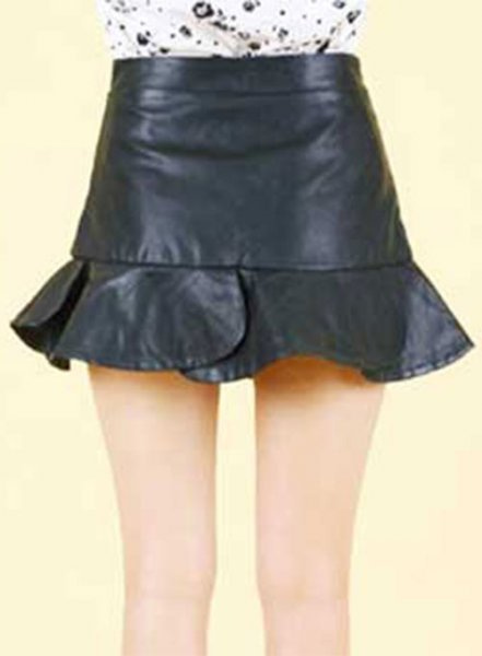 (image for) Flutter Leather Skirt - # 152