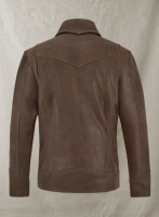 (image for) Vintage Brown Grain X Men Days of Future Past Leather Jacket