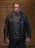 (image for) Terminator Genisys Arnold Schwarzenegger Leather Jacket