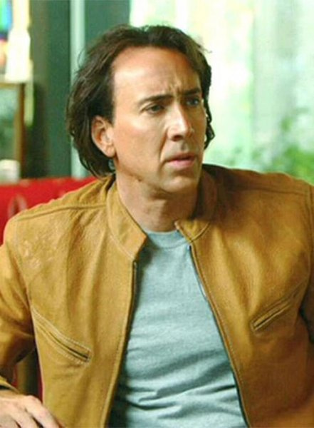 (image for) Next Nicolas Cage (Chris Johnson) Leather Jacket