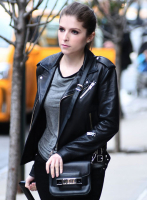 (image for) Anna Kendrick Leather Jacket