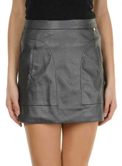 (image for) Charlene Leather Skirt - # 193