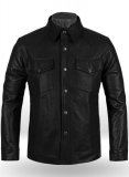 (image for) Leather Shirt Jacket - #1S