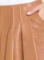 (image for) Limelight Flare Leather Skirt - # 462