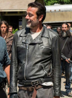 (image for) Jeffrey Morgan The Walking Dead Leather Jacket