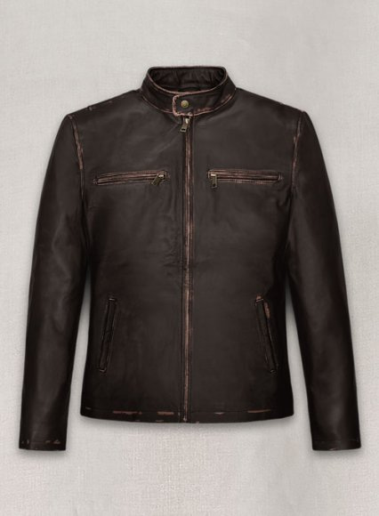 (image for) Mark Wahlberg Contraband Leather Jacket