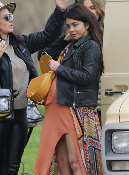 (image for) Sarah Hyland Modern Family Leather Jacket