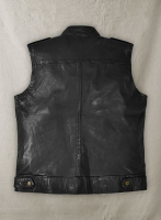 (image for) Leather Biker Vest # 313