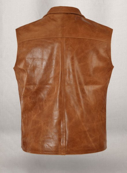 (image for) Leather Biker Vest # 311