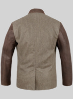 (image for) Tweed Leather Combo Blazer # 652