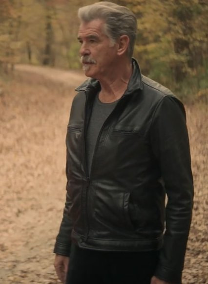 (image for) Pierce Brosnan The Out-laws Leather Jacket