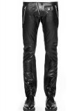 (image for) Normandie Leather Biker Jeans