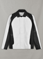 (image for) White inFamous Cole MacGrath Leather Jacket