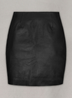 (image for) Front Slit Leather Skirt - # 126