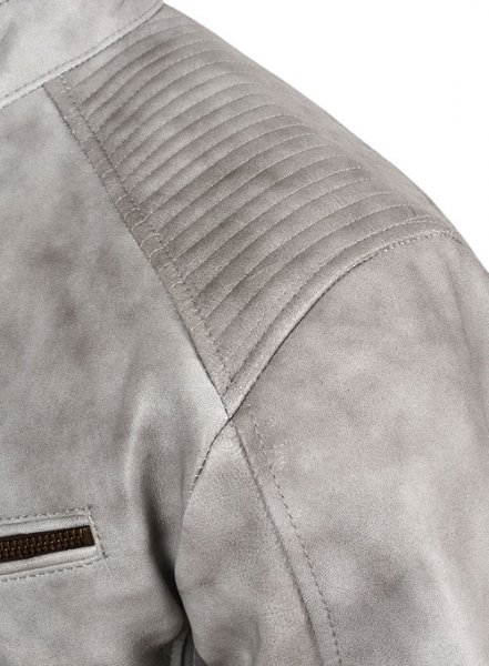 (image for) Harbor Gray Leather Jacket # 656