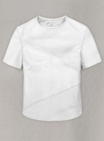 (image for) White Renoir Leather T-Shirt