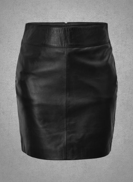 (image for) Sofia Vergara Leather Skirt