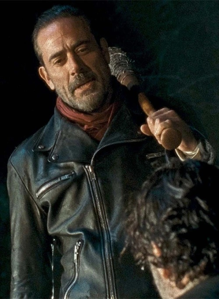 (image for) Jeffrey Morgan The Walking Dead Leather Jacket