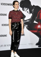 (image for) Claire Foy Leather Pants