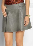 (image for) Jessy Flare Leather Skirt - # 194