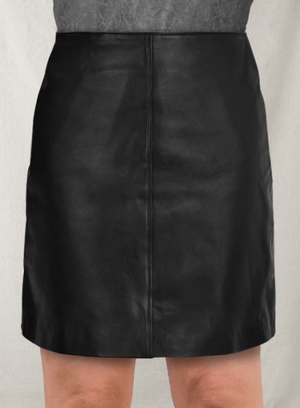 (image for) Jennifer Aniston Leather Skirt