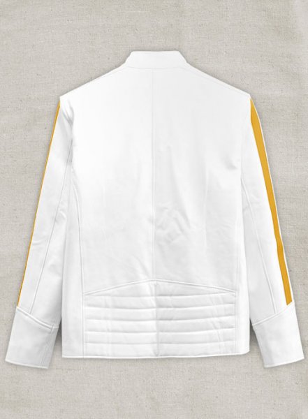 (image for) Yellow Stripe Leather Jacket # 100