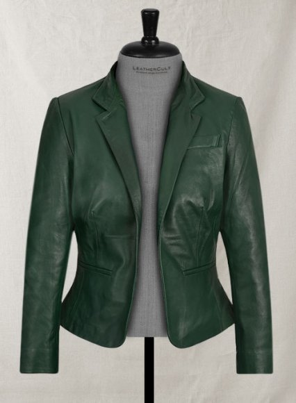 Grace Leather Blazer