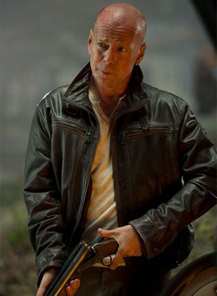 (image for) Die Hard 5 Bruce Willis Leather Jacket