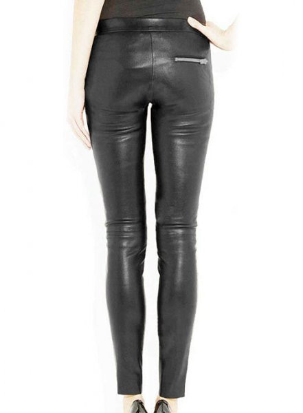 (image for) Azar Leather Biker Jeans