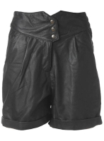 (image for) Leather Cargo Shorts Style # 358