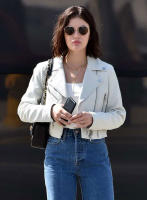 (image for) Lucy Hale Leather Jacket #1