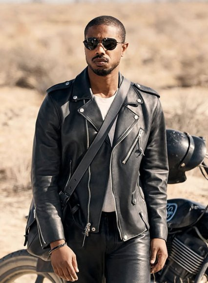 (image for) Michael B. Jordan Leather Jacket