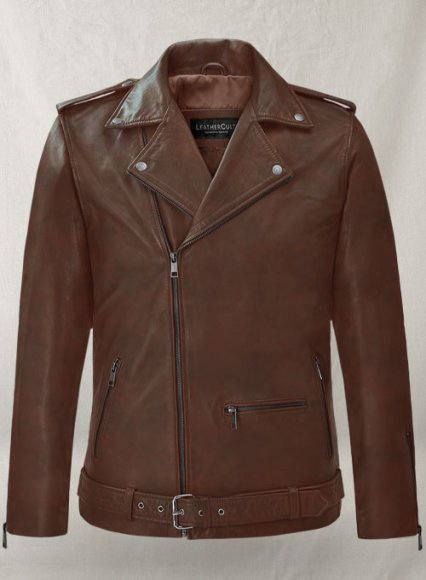 Rutland Spanish Brown Riding Leather Jacket