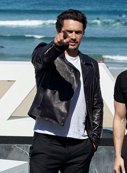 (image for) James Franco Leather Jacket #1