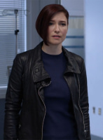 (image for) Chyler Leigh Supergirl Leather Jacket