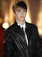 (image for) Justin Bieber The BRIT Awards Leather Jacket