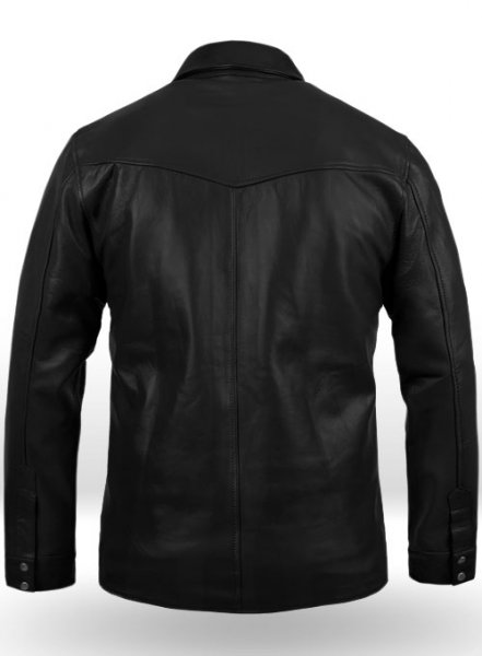 (image for) Leather Shirt Jacket - #1S