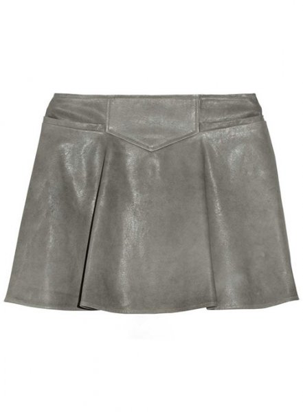 (image for) Jessy Flare Leather Skirt - # 194