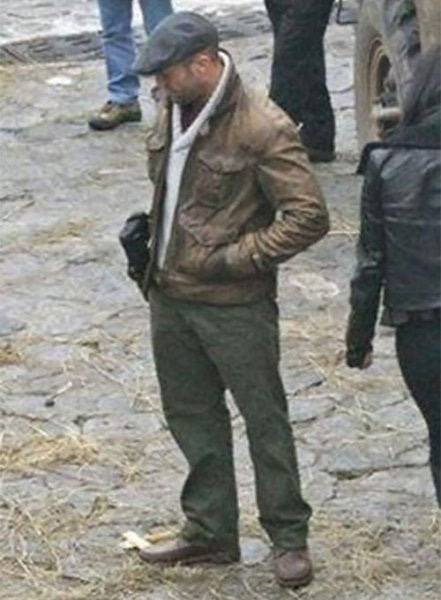 (image for) The Expendables 2 Jason Statham Leather Jacket