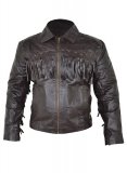 (image for) Leather Fringe Jacket #1007