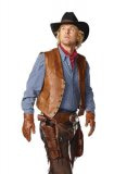 (image for) Owen Wilson Night At The Museum Leather Vest