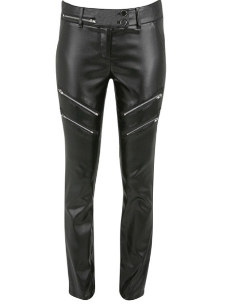 (image for) Leather Biker Jeans - Style #504