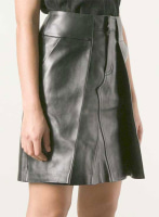 (image for) Reflective Leather Skirt - # 455