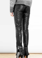 (image for) Front Crease Leather Pants