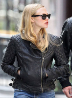 (image for) Amanda Seyfried Leather Jacket