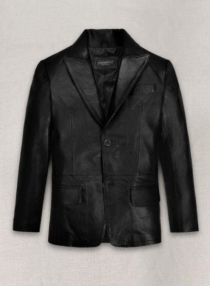 (image for) Nicolas Cage Prisoners of the Ghostland Leather Blazer