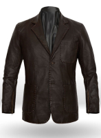 (image for) Fast and Furious 7 Jason Statham Leather Blazer