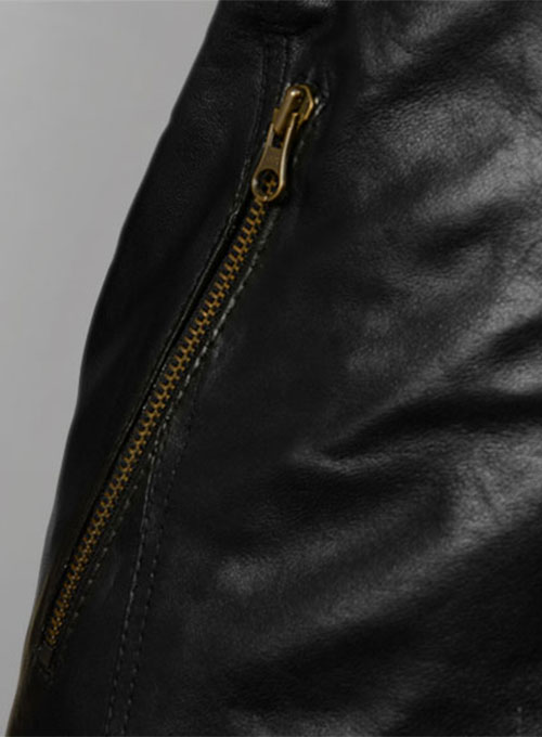 (image for) Black Leather Jacket # 126 - Click Image to Close