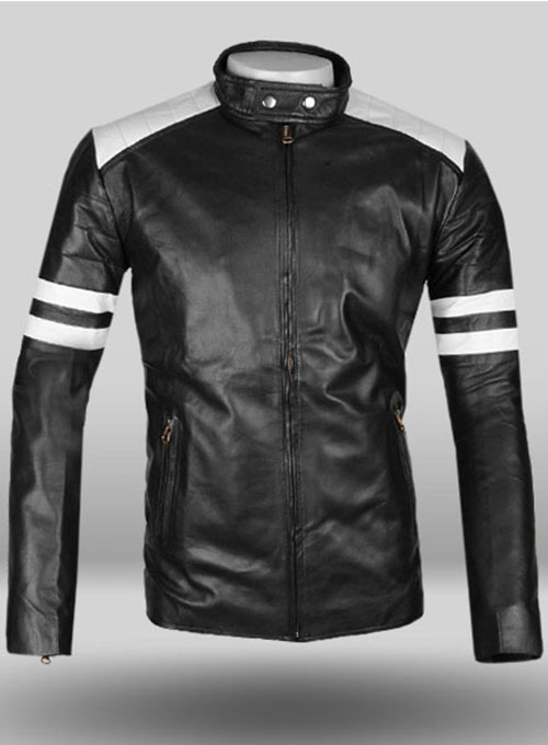 (image for) Black Fight Club Leather Jacket