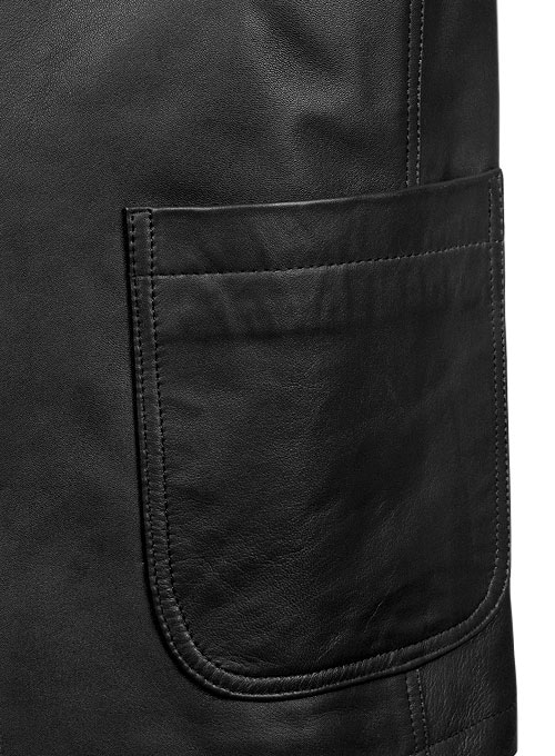 (image for) Daniel Craig Leather Blazer - Click Image to Close